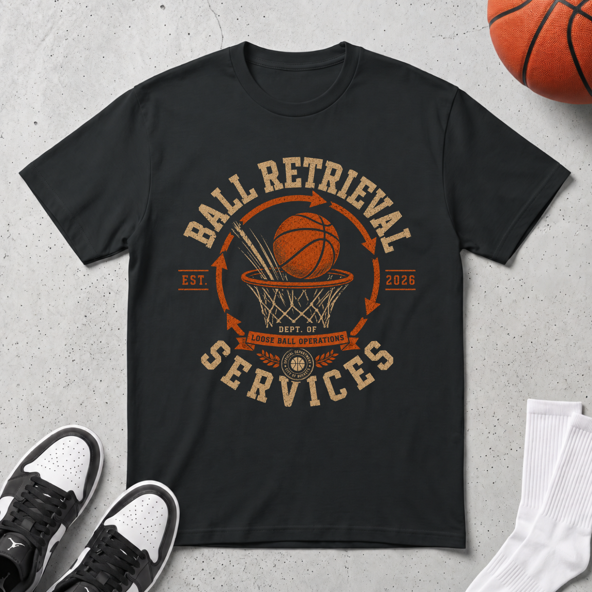 Ball Retrieval Services T-Shirt