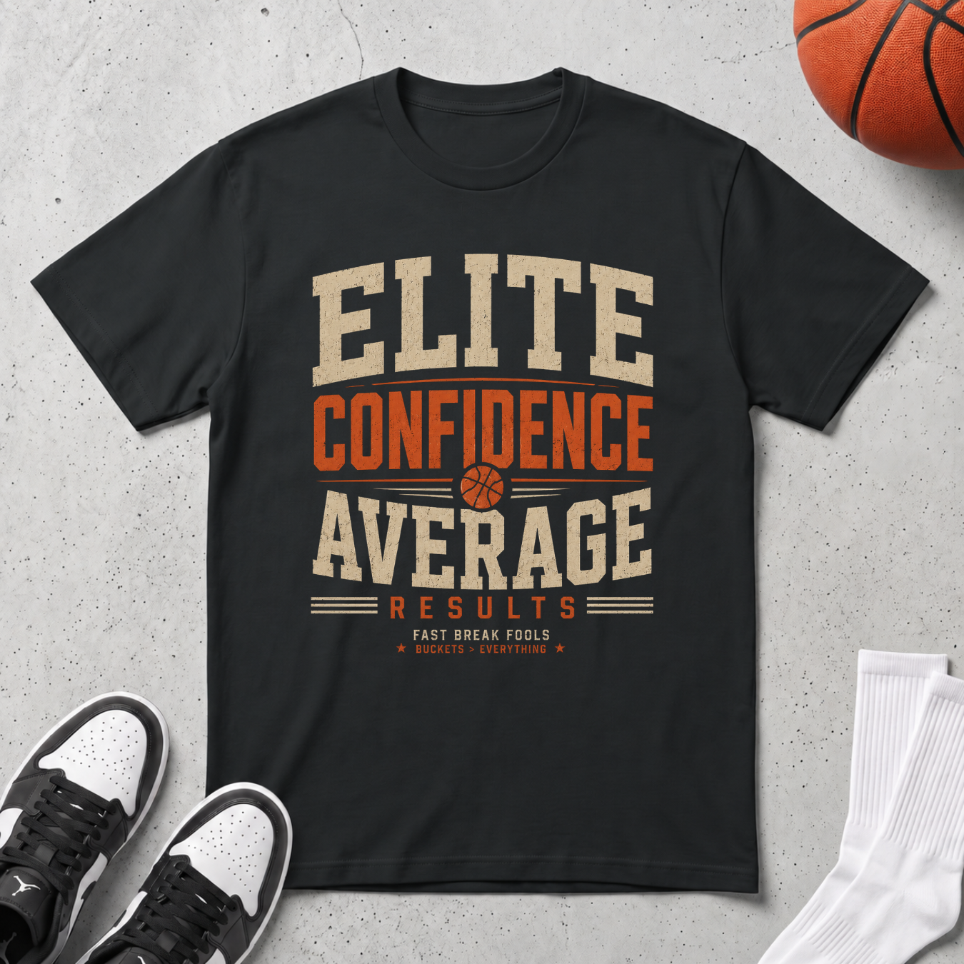 Elite Confidence Average Results T-Shirt